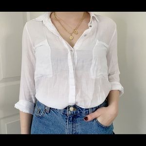 White Button Down